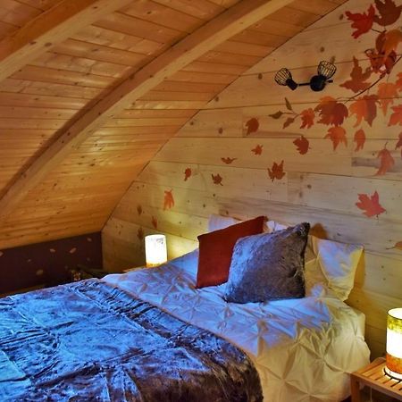 Aubessagne Au-Dela Des Nuages, Maison D'Hotes Insolite & Spa מראה חיצוני תמונה
