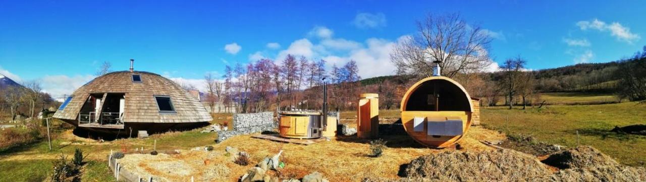Aubessagne Au-Dela Des Nuages, Maison D'Hotes Insolite & Spa מראה חיצוני תמונה