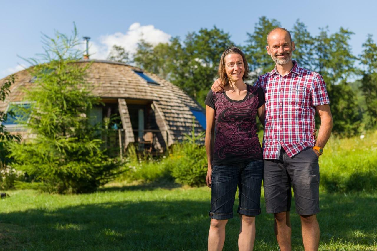 Aubessagne Au-Dela Des Nuages, Maison D'Hotes Insolite & Spa מראה חיצוני תמונה