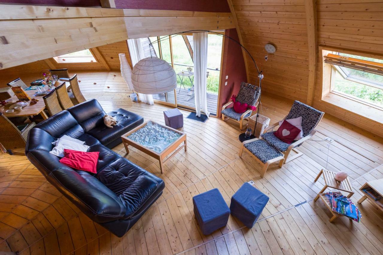 Aubessagne Au-Dela Des Nuages, Maison D'Hotes Insolite & Spa מראה חיצוני תמונה